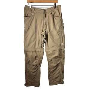 Mountain Hardwear Convertible Pants trail hiking brown Gorpcore
Mens Medium Work